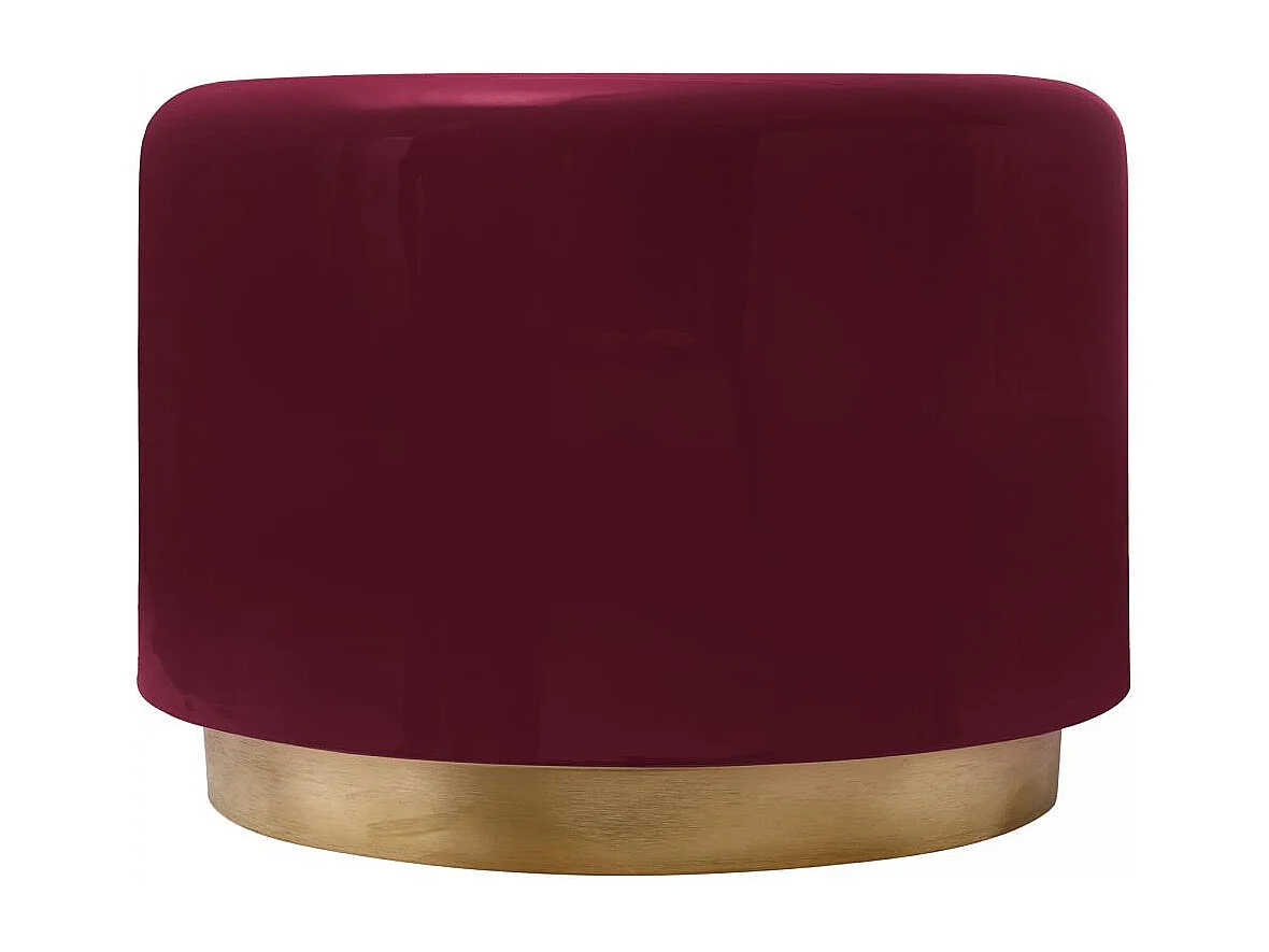 Table basse fait main en fer motif rétro-vintage ELA 52x52 baie