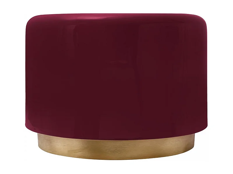 Table basse fait main en fer motif rétro-vintage ELA 52x52 baie