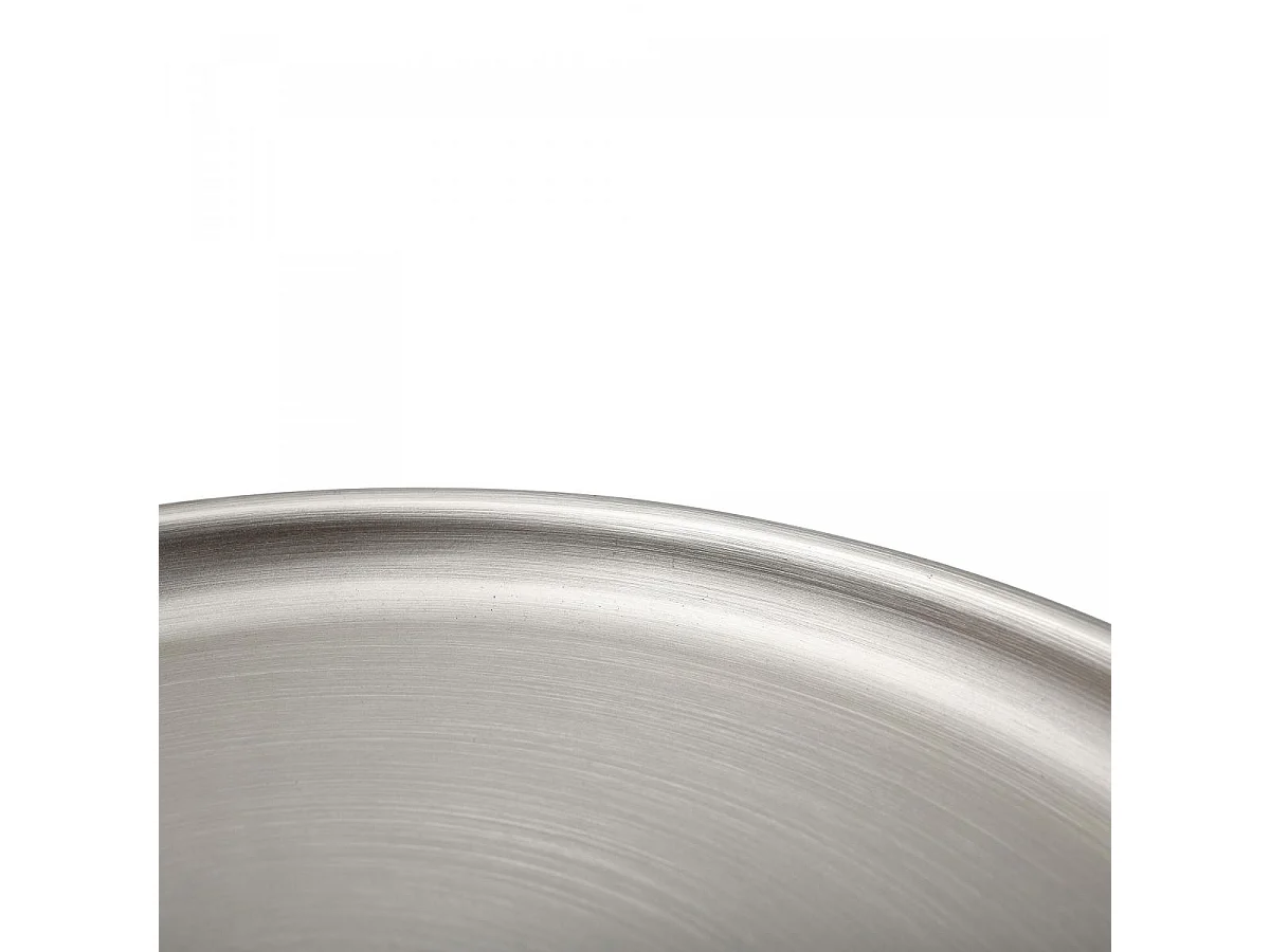 Table basse fait main en fer EJA 32x32 anthracite et gris