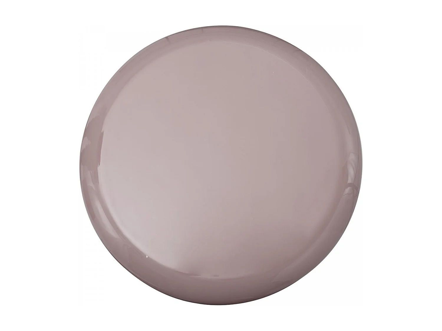 Table basse fait main en fer EPA 36x36 vieux rose