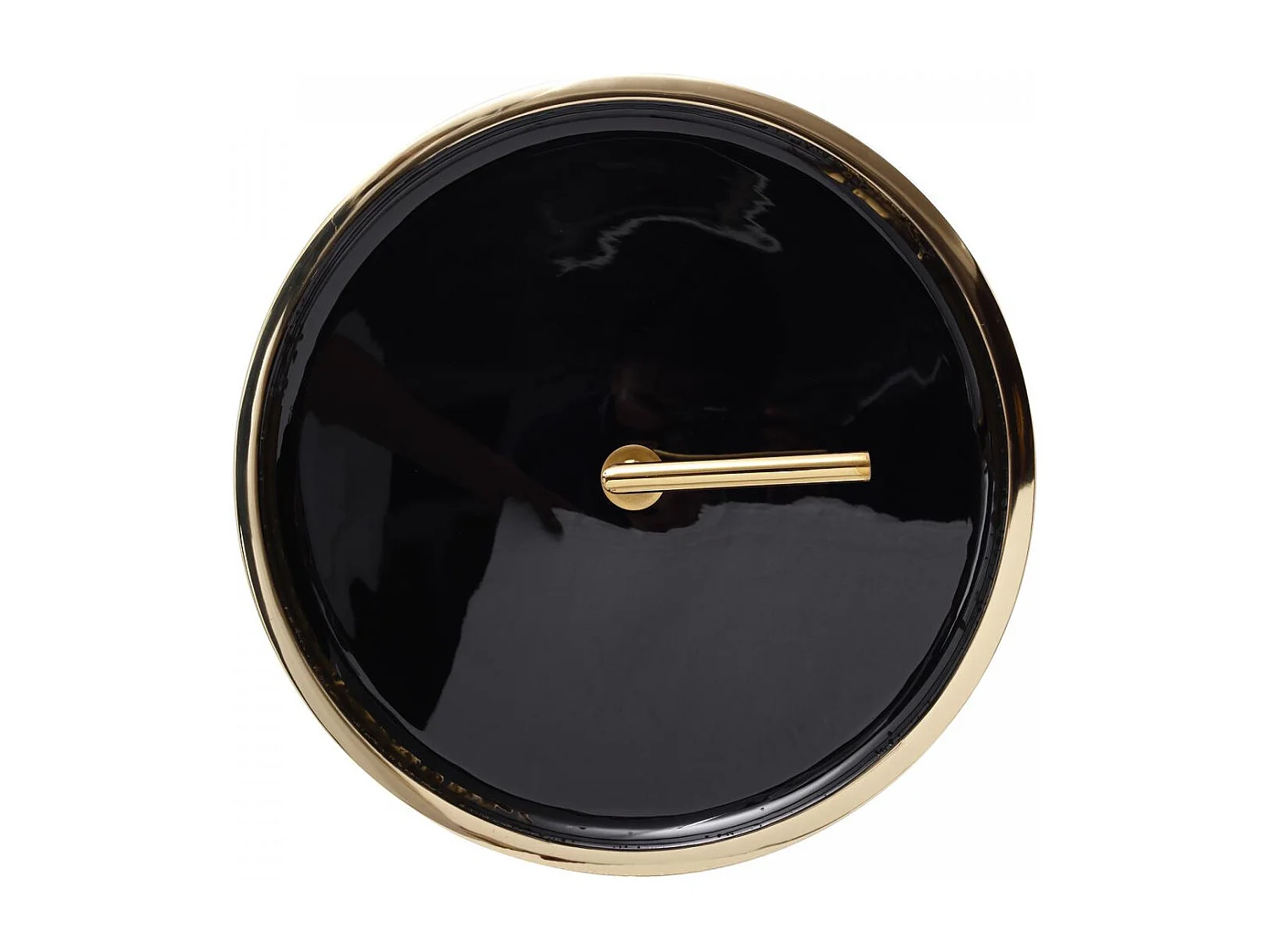 Table basse fait main en fer motif contemporain ESA 50x50 noir