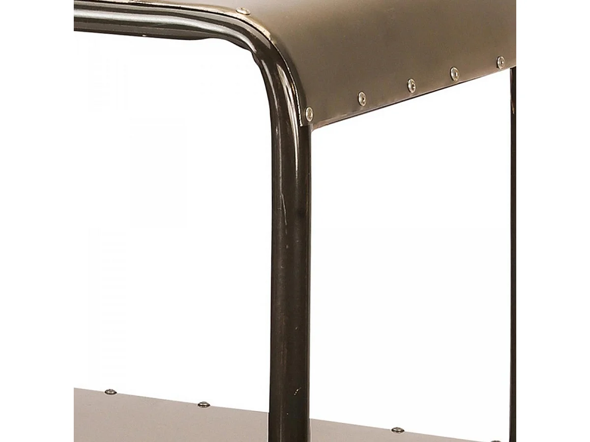 Étagére fait main en metal GALD 3 ETAGES 40x30x60 gris