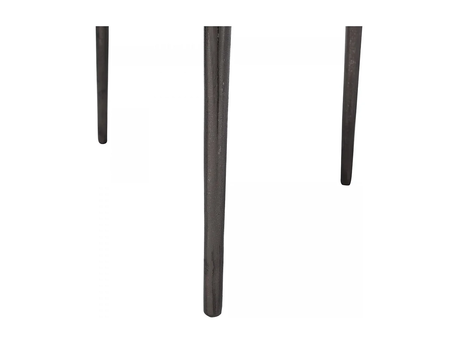 Table basse fait main en aluminium motif contemporain ESU 56x65 or