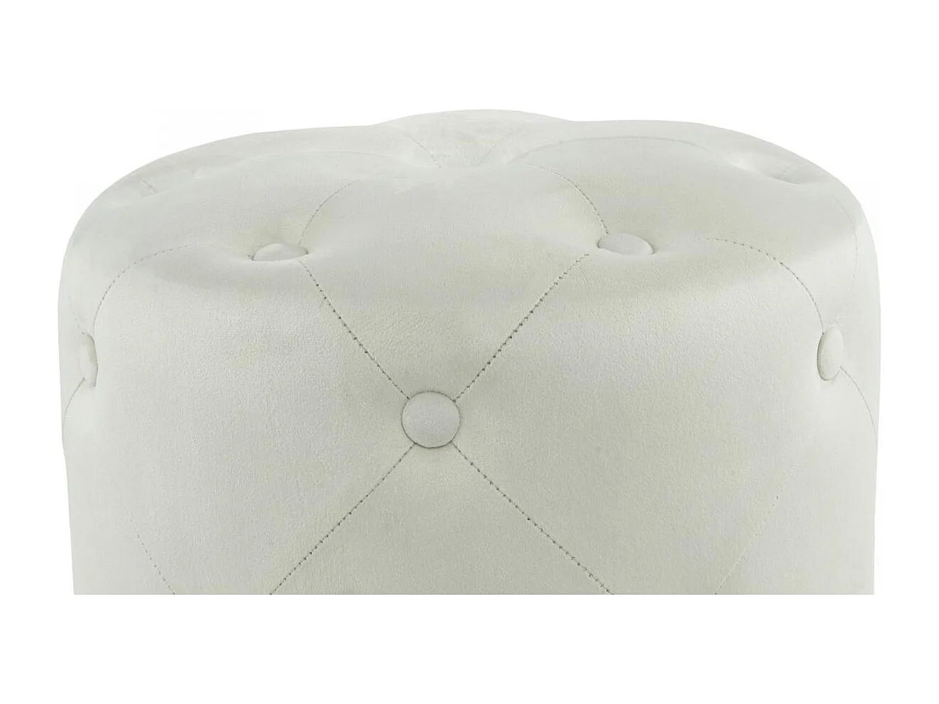 Tabouret semi artisanal ZAJE 40x40x40 crème