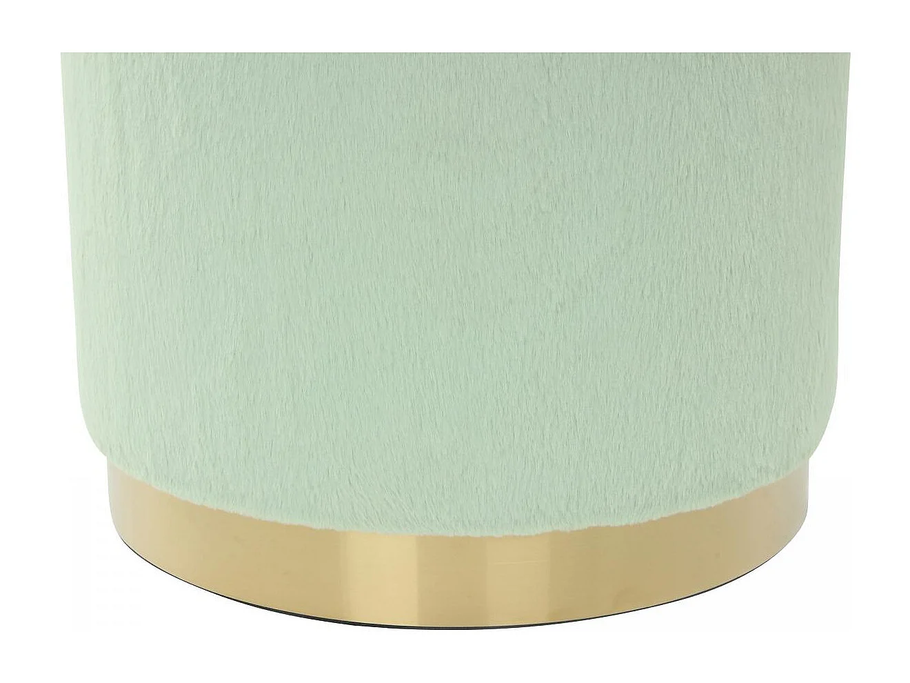 Tabouret semi artisanal ZAFE 36x36x44 menthe