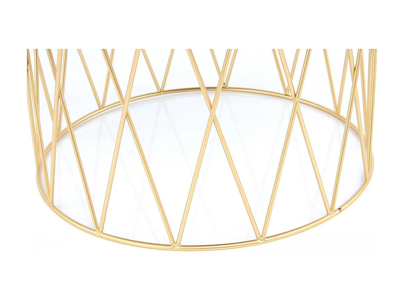 Tabouret semi artisanal ZAFA 40x40x37 vert et or