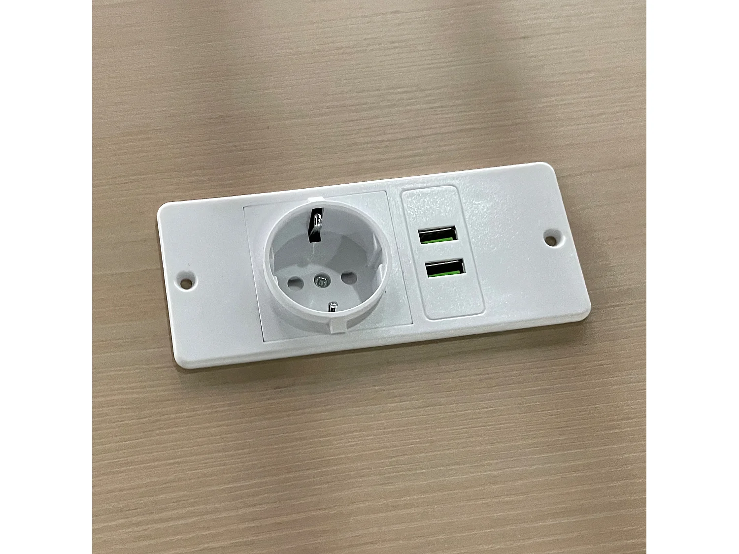 Lit mezzanine en métal 140x200 cm - avec éclairage LED - avec bureau et étagère de rangement - avec port USB - Blanc (matelas non inclus)