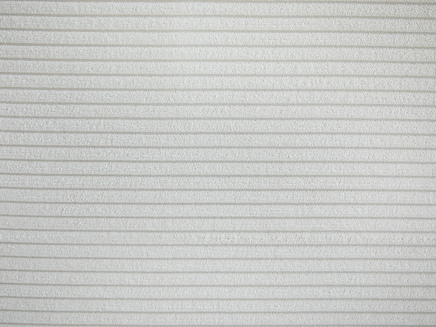 Méridienne droite en velours côtelé beige RUZOLO