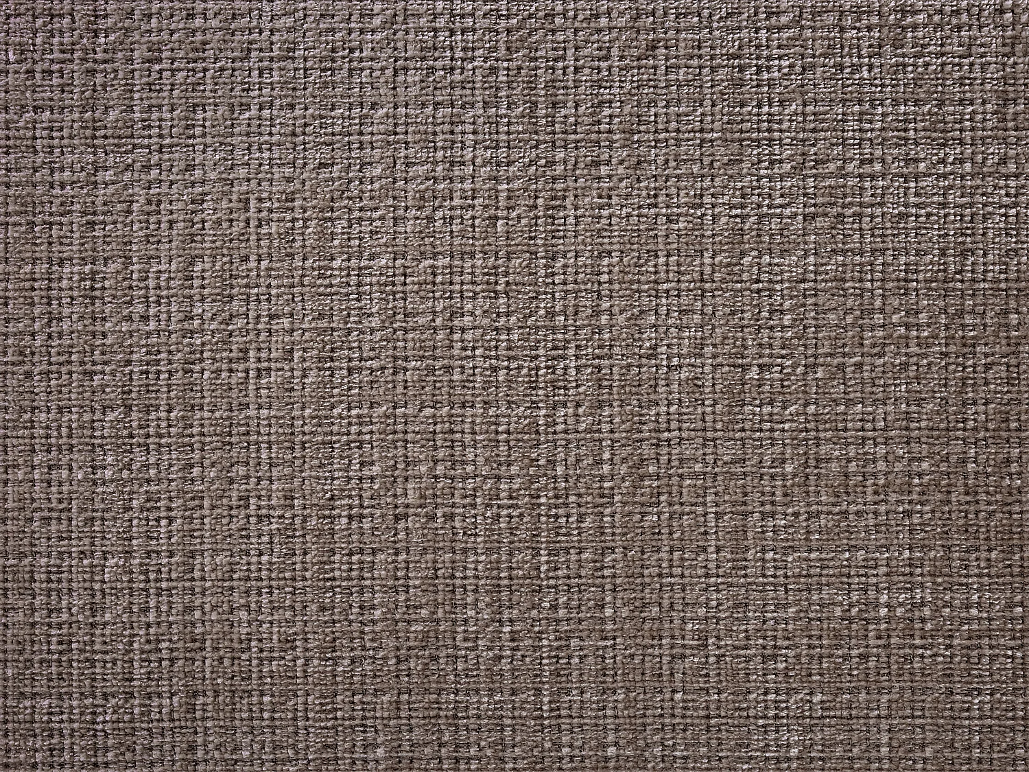Méridienne avec accoudoir droit en tissu chenille taupe RUZOLO