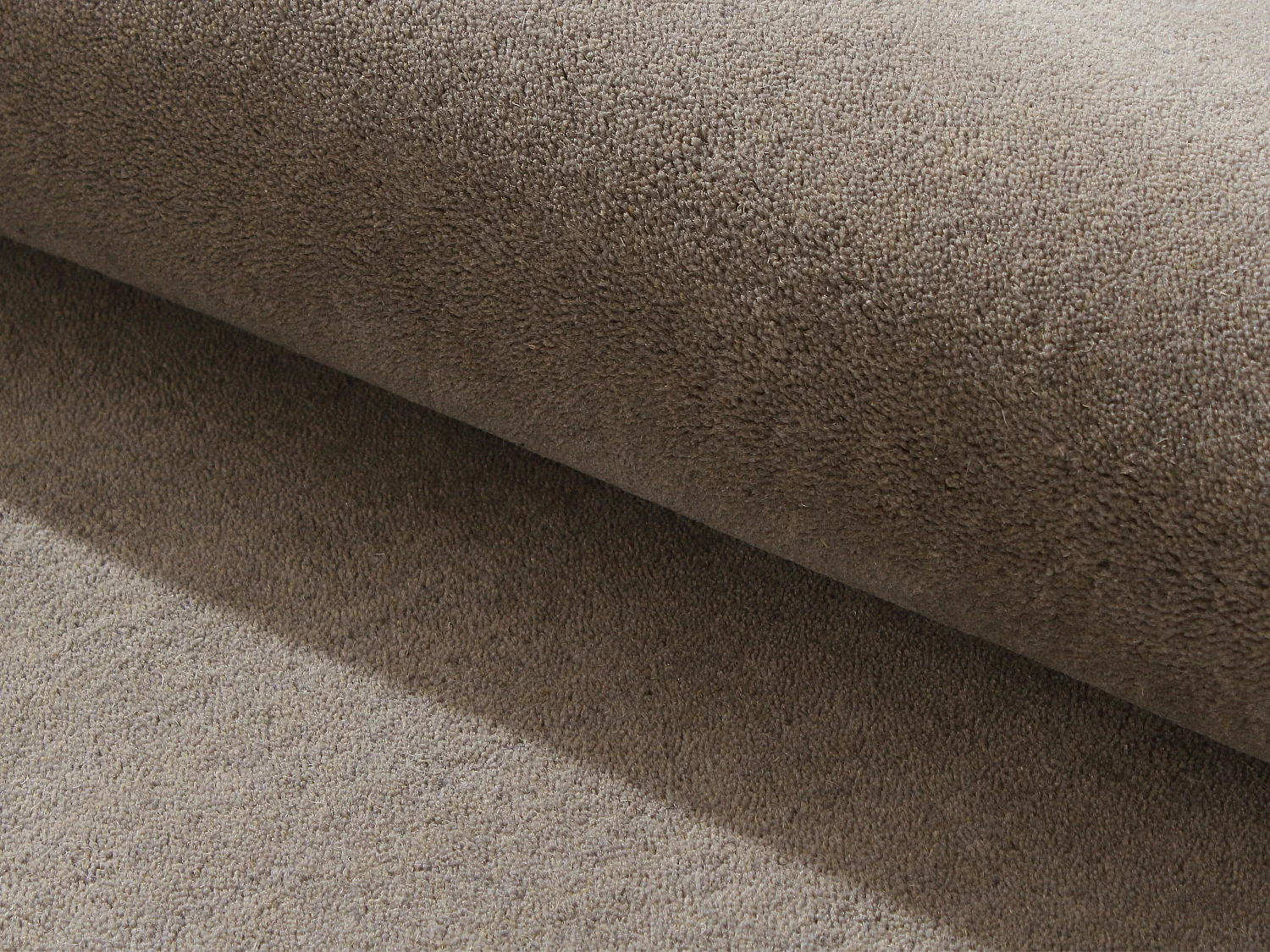 Tapis 100% laine tissé à la main - 200 x 290 - Taupe - 1800g/m² - SELINA