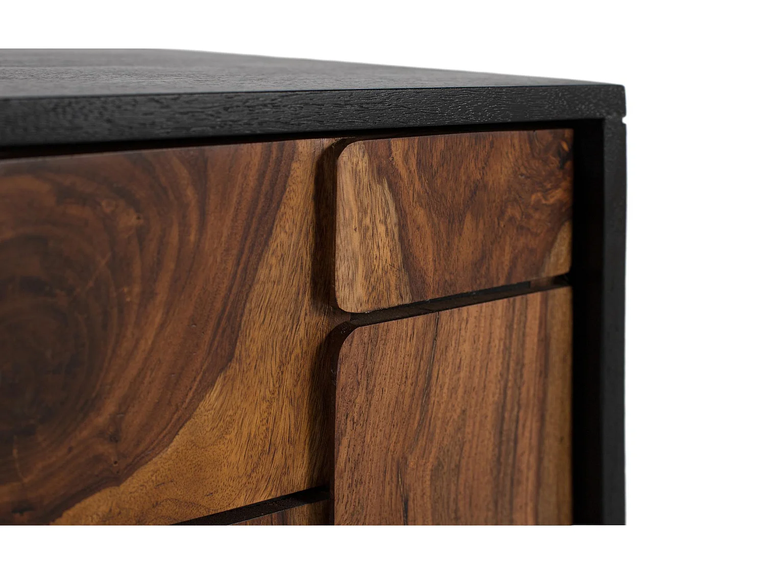 Dressoir van mangohout, rustieke etnische moderne stijl - 75x160x40