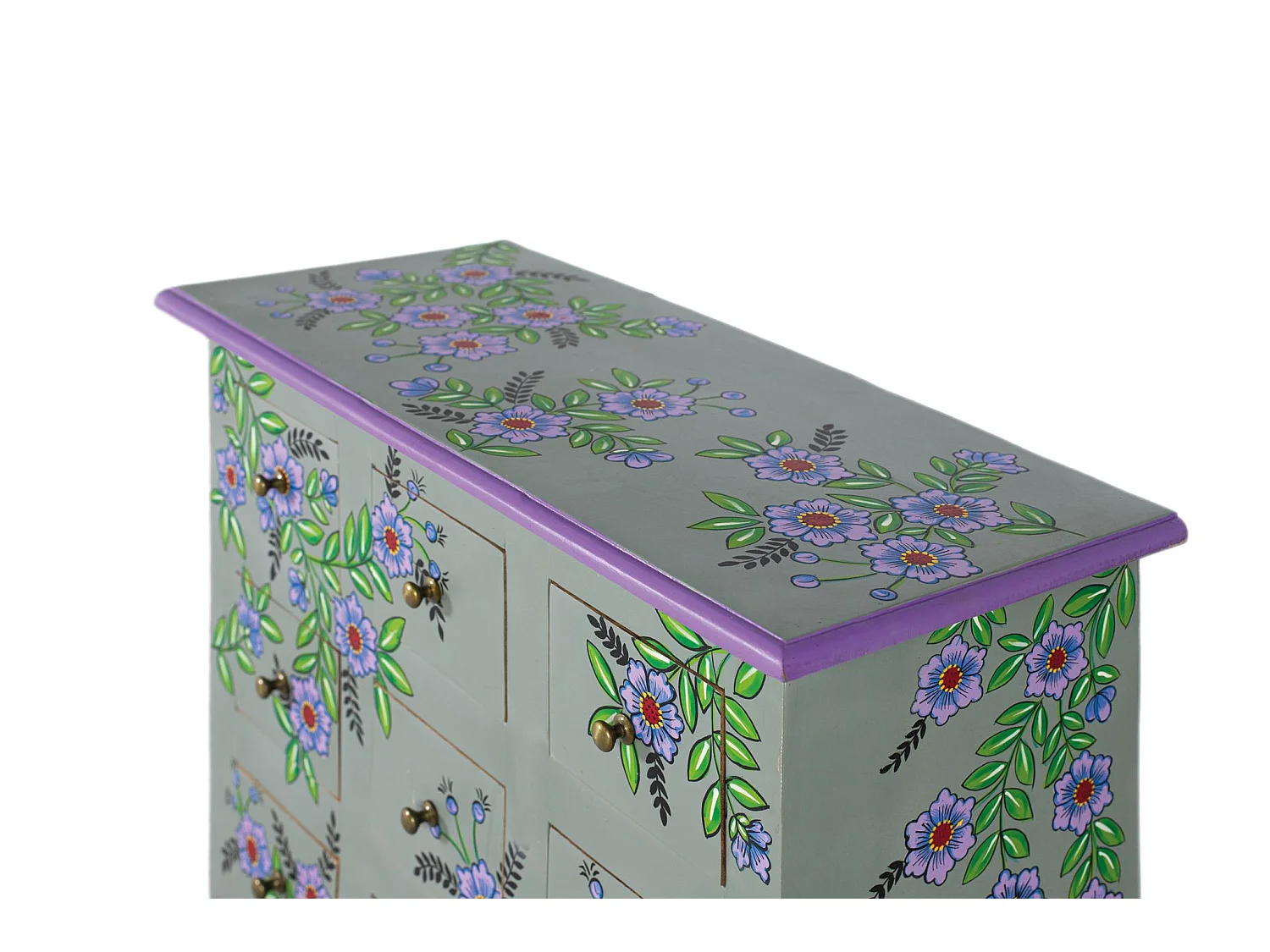 Komoda z drewna mango 70 cm, styl etniczny - 61x71x31