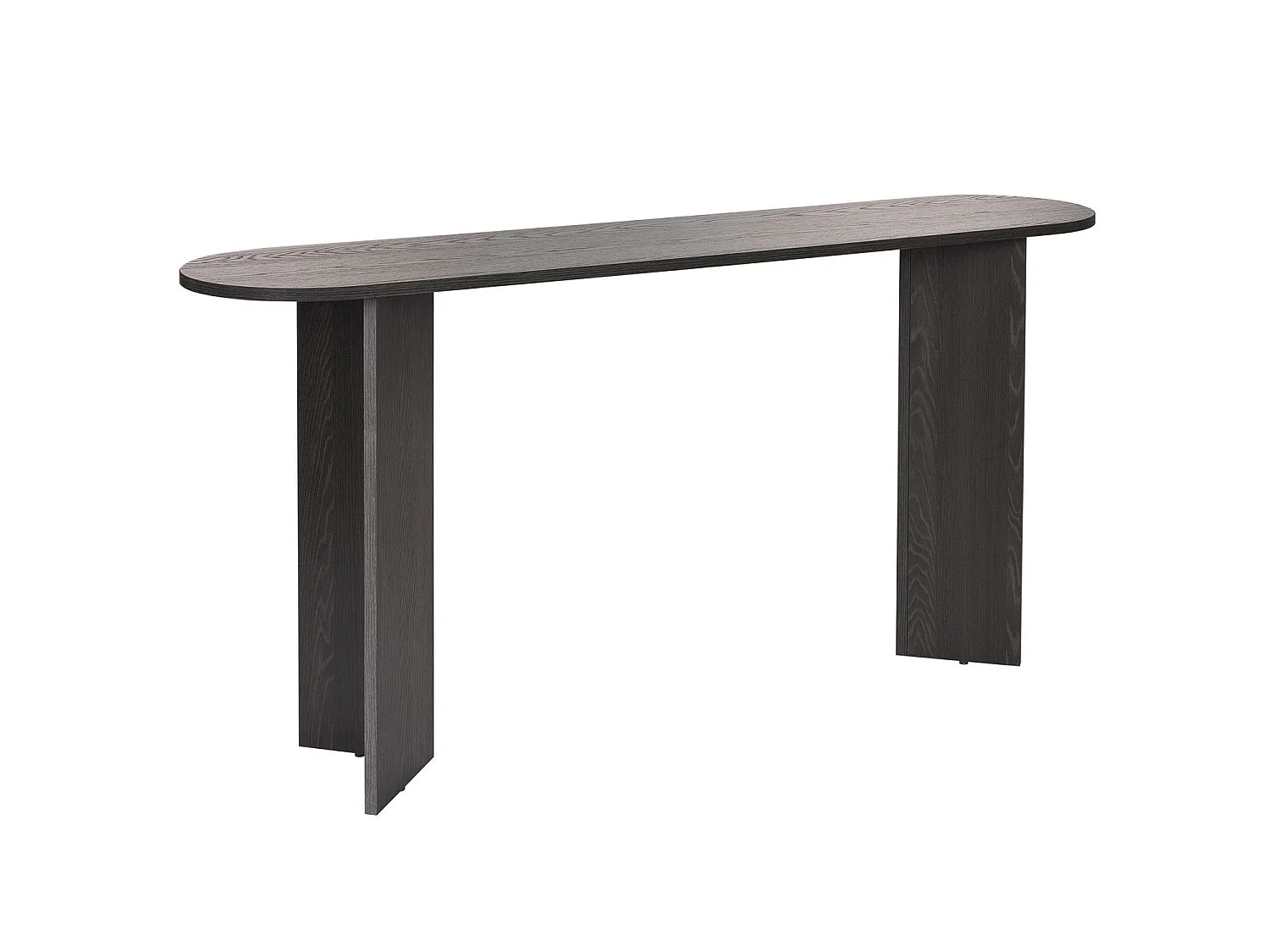 Premium svart träbuffé och konsolset - "Sira" Collection - Klassisk design - 35x150x75 cm