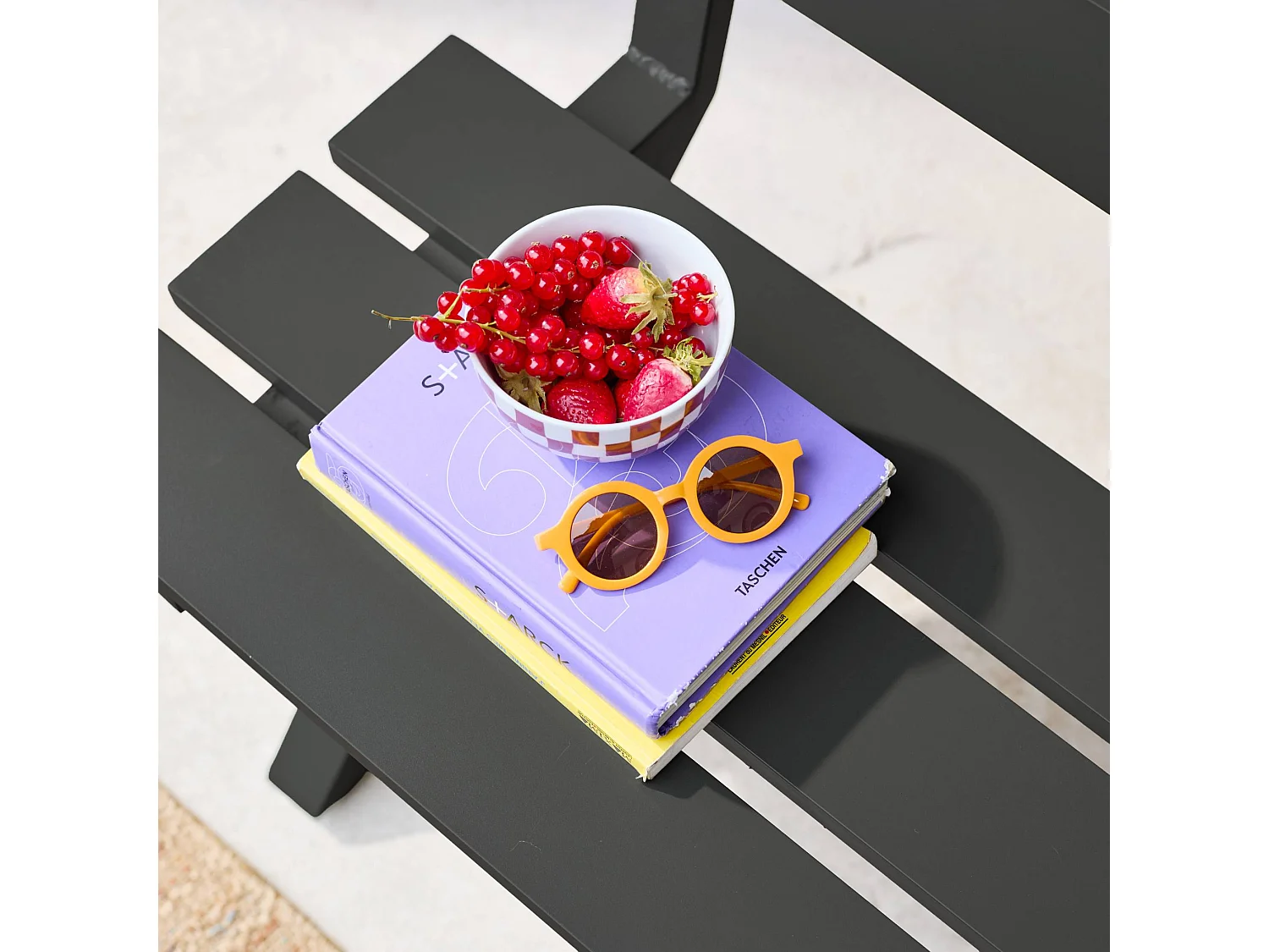 Banc de jardin aluminium 2 places anthracite - Terralu