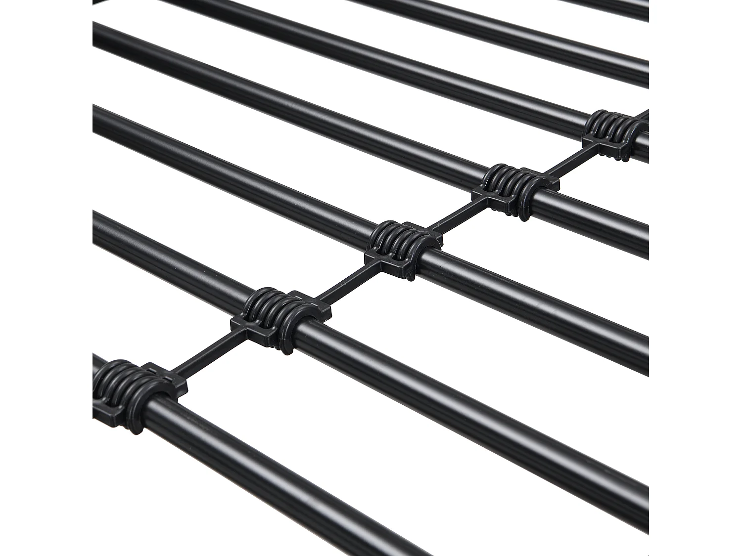 Hochbett 90x200 cm – mit Schreibtisch und Ablagefächern – schwarz und natur – ohne Matratze