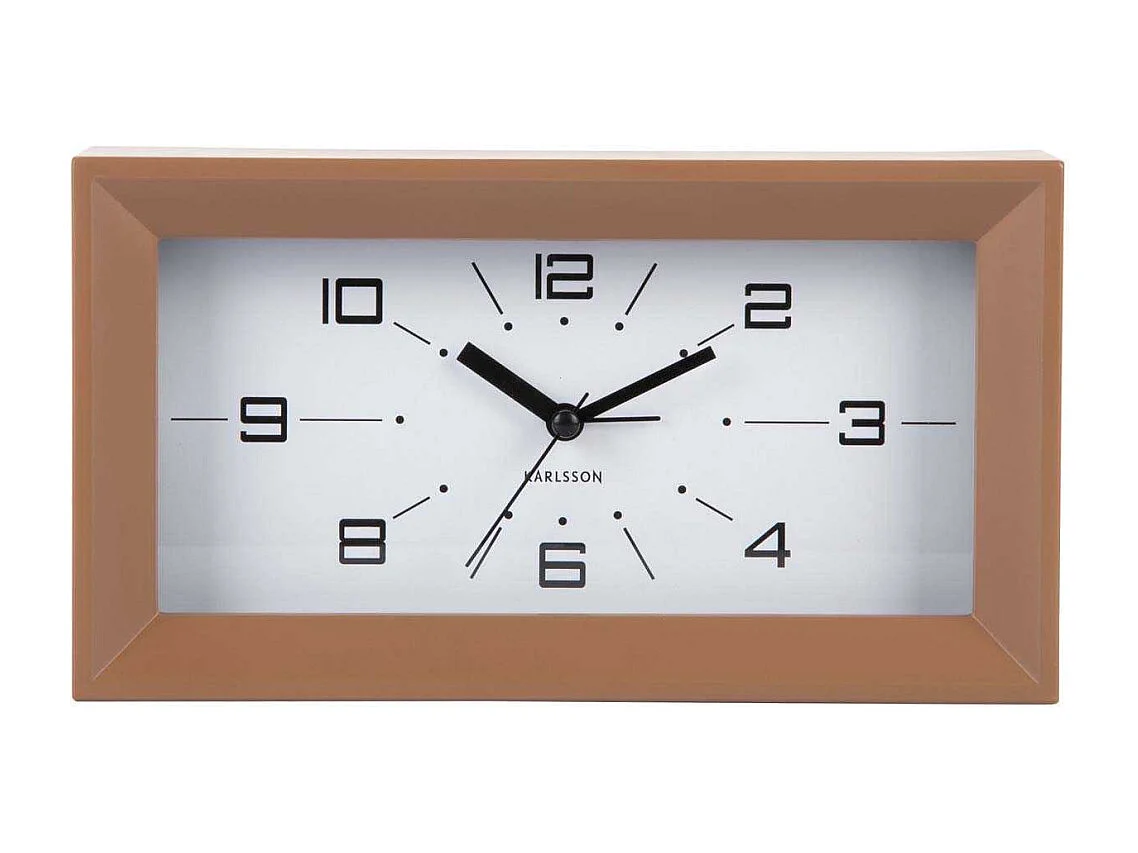 Réveil matin rectangulaire Lujo