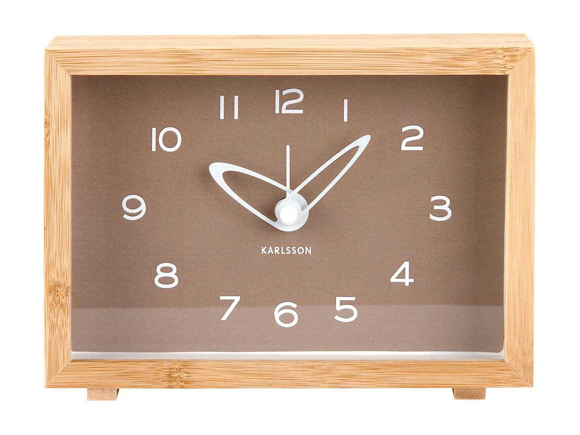 Réveil matin en bambou Tipico