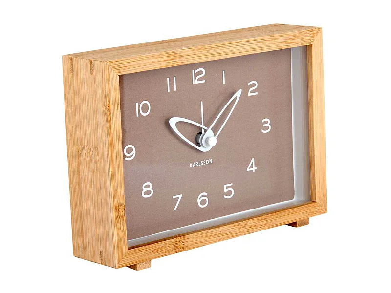 Réveil matin en bambou Tipico