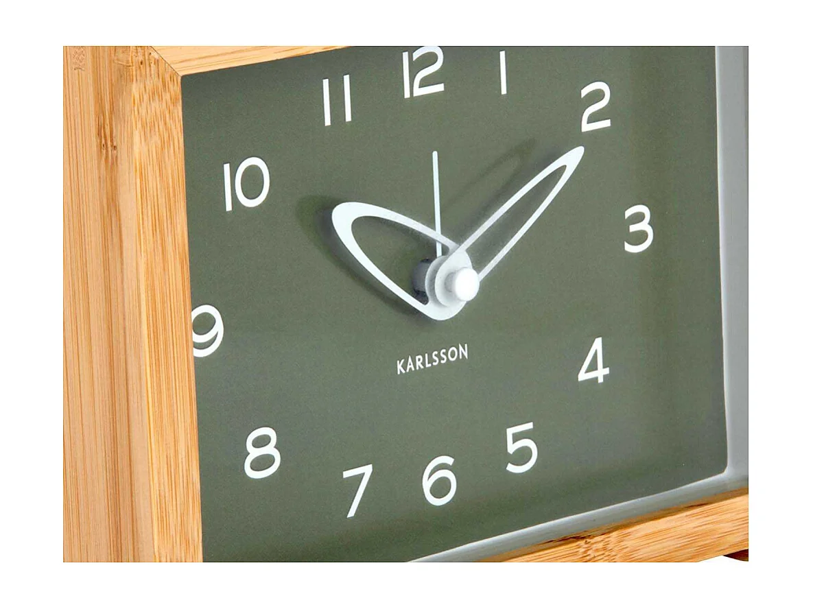 Réveil matin en bambou Tipico