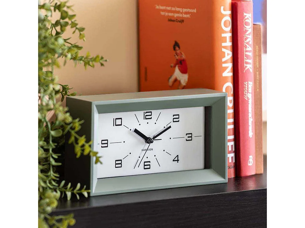 Réveil matin rectangulaire Lujo