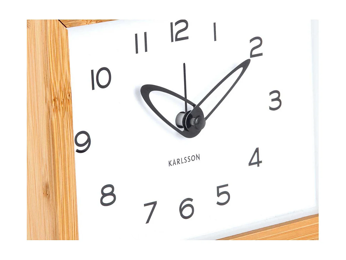 Réveil matin en bambou Tipico