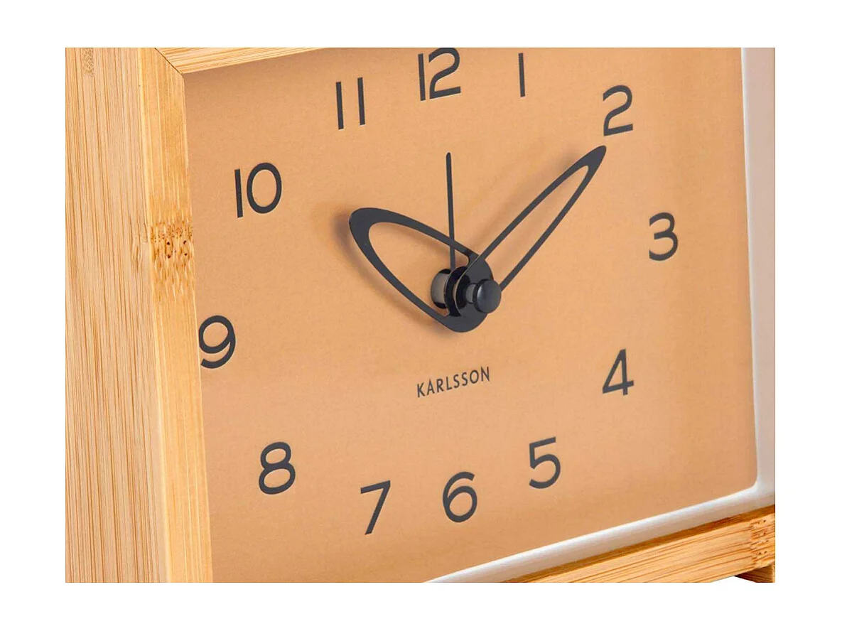 Réveil matin en bambou Tipico