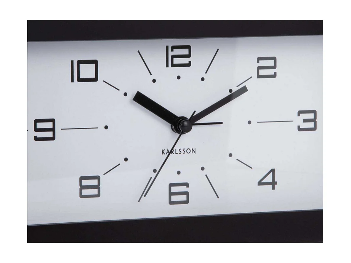 Réveil matin rectangulaire Lujo