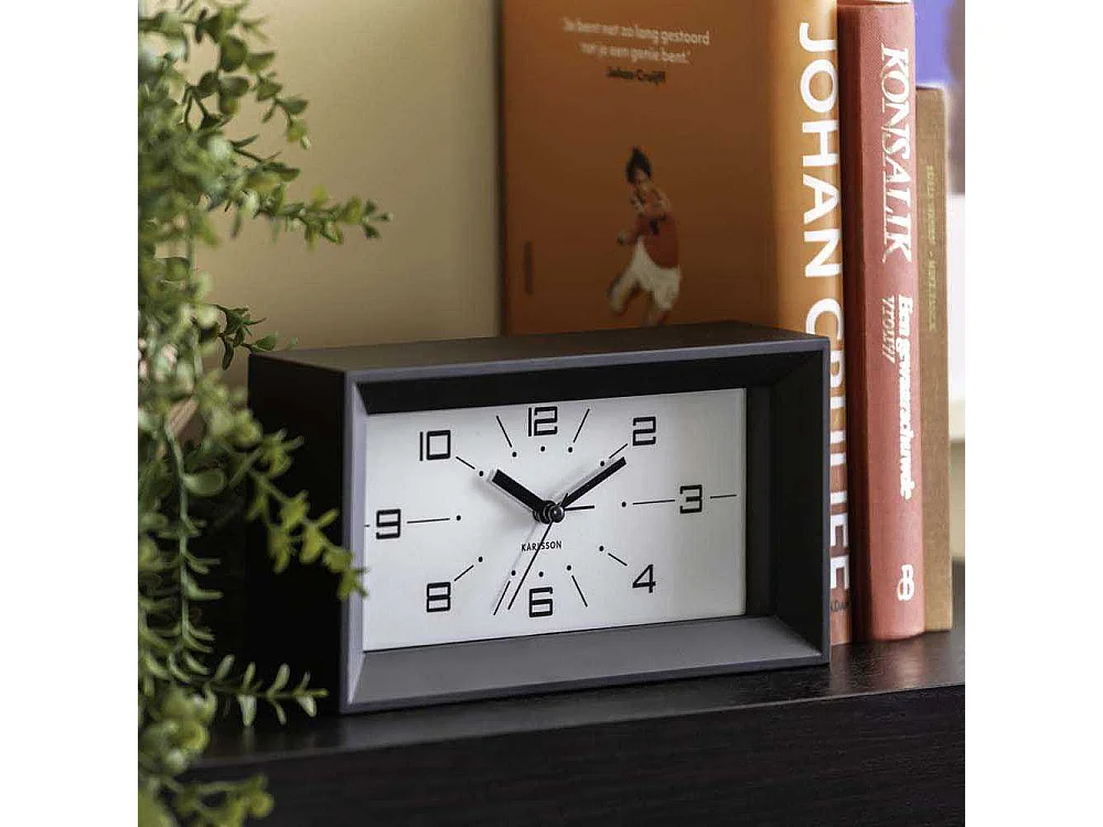 Réveil matin rectangulaire Lujo