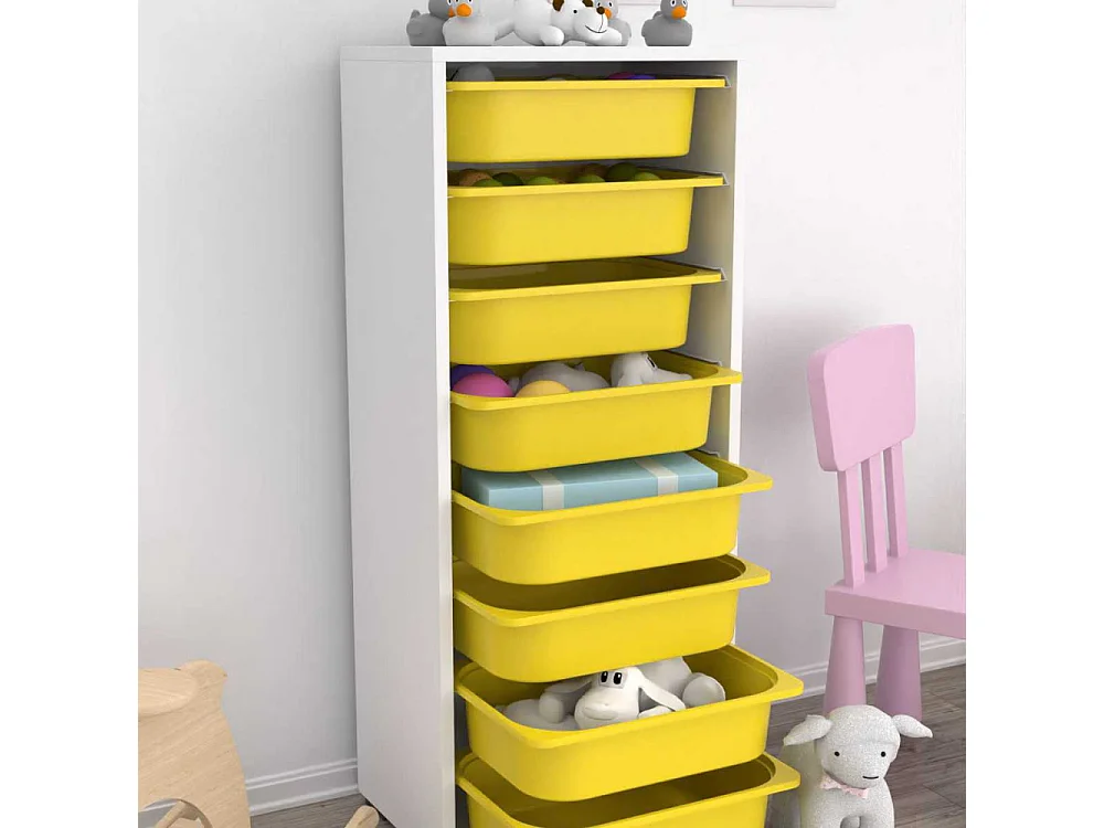 Meuble de rangement 8 tiroirs Cara