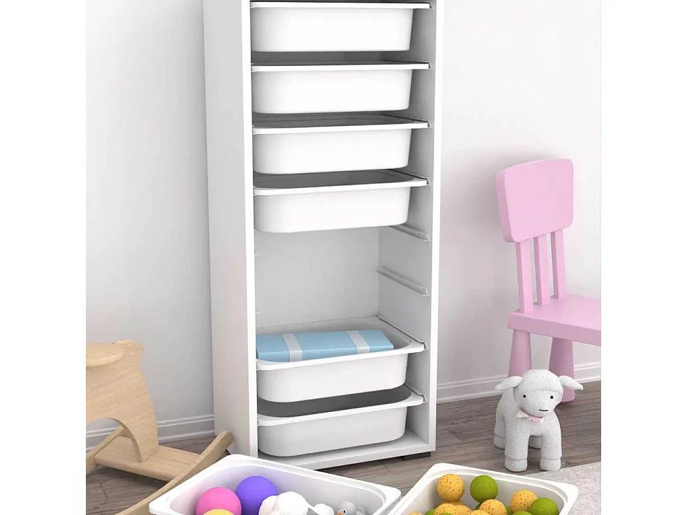 Meuble de rangement 8 tiroirs Cara