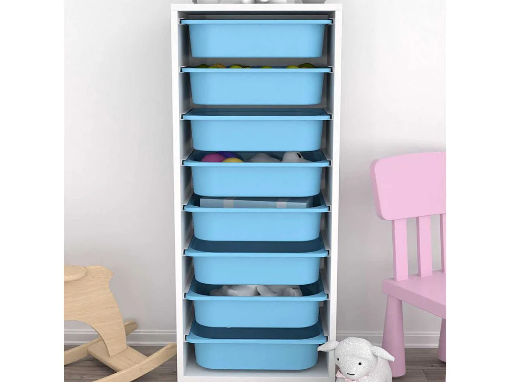 Meuble de rangement 8 tiroirs Cara