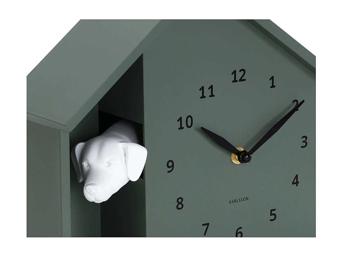 Horloge à poser Peeking Doggy