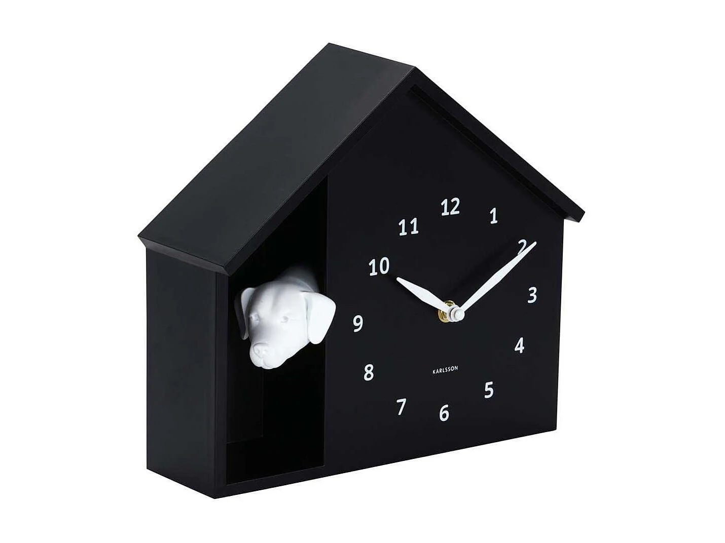 Horloge à poser Peeking Doggy