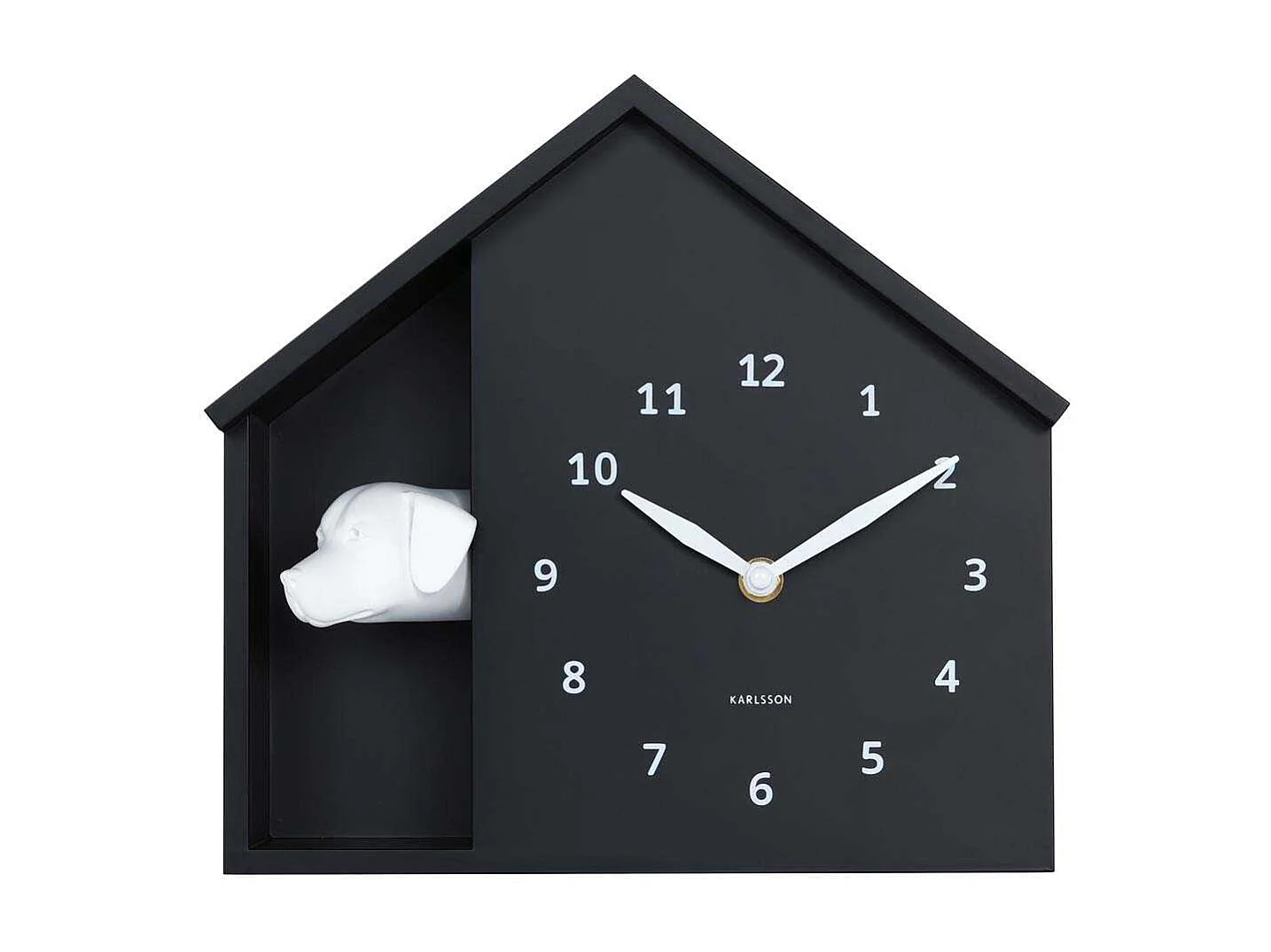 Horloge à poser Peeking Doggy