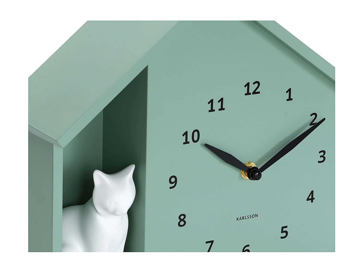 Horloge à poser Siting cat