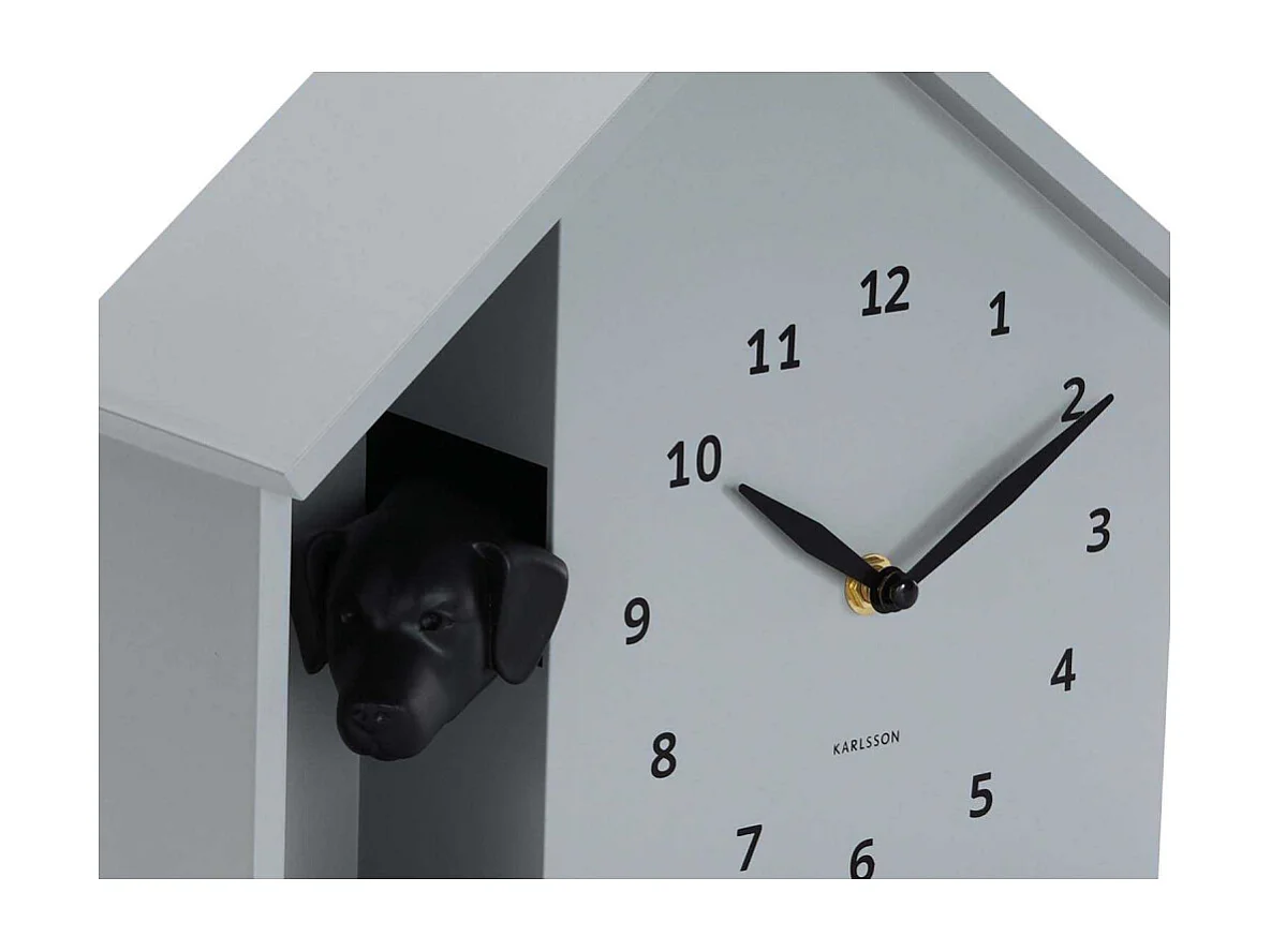 Horloge à poser Peeking Doggy