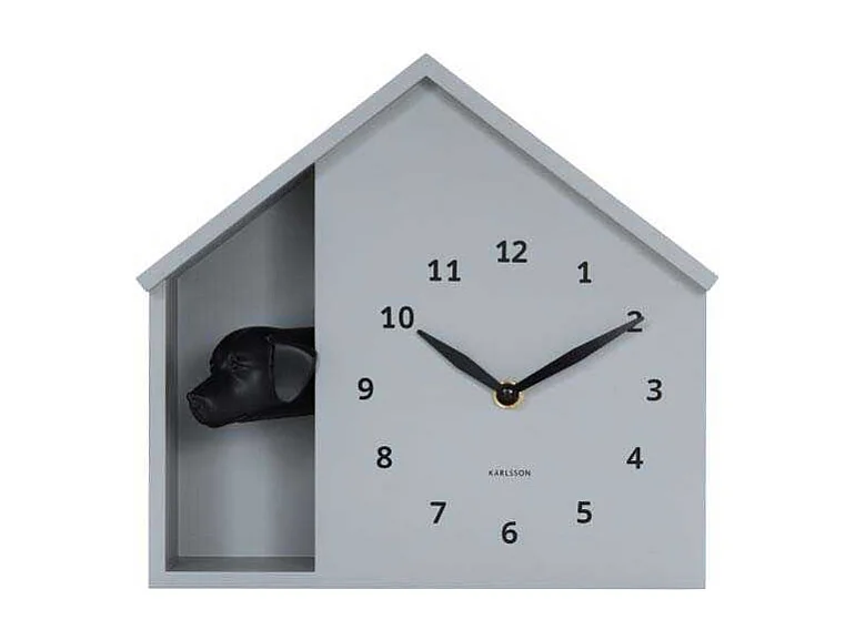 Horloge à poser Peeking Doggy
