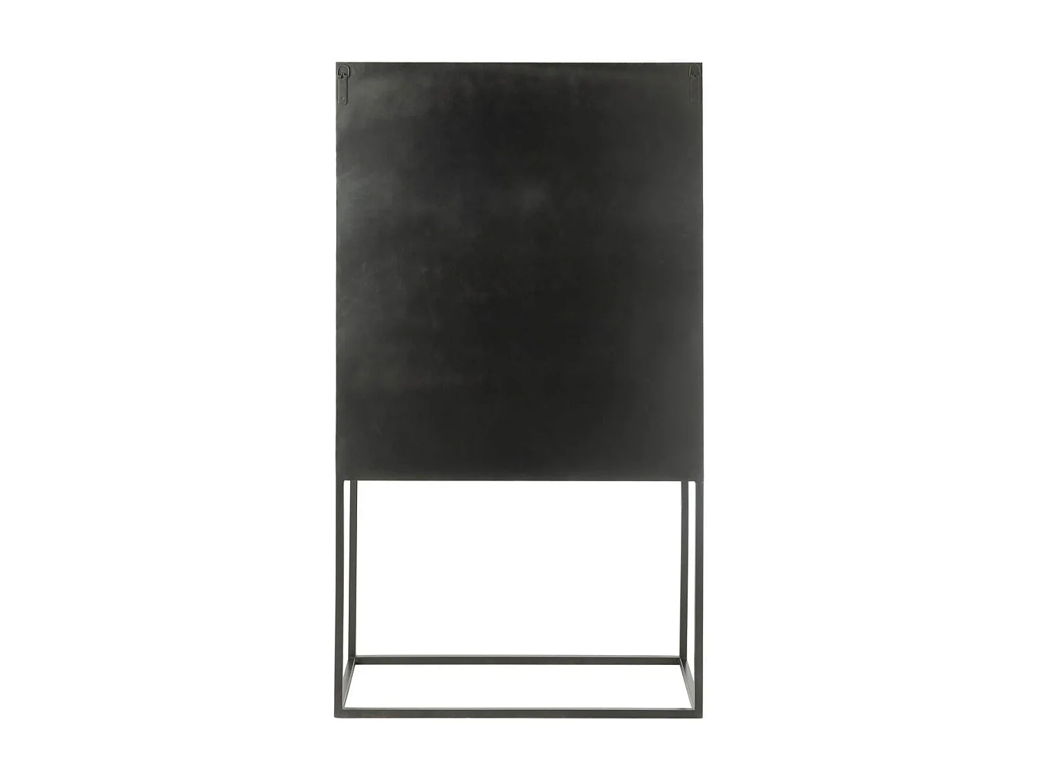 Commode 2 Portes en Bois "Shanil" 162cm Noir