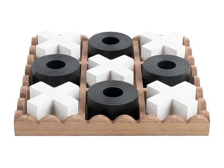 Jeu de morpion en MDF Tic Tac