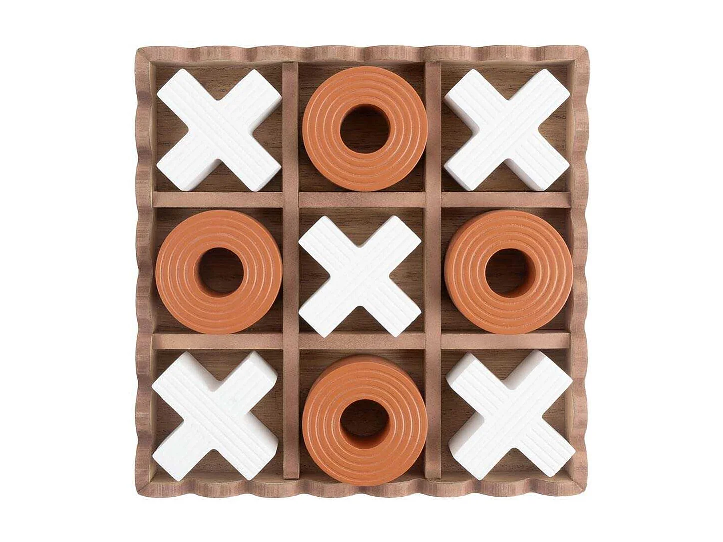 Jeu de morpion en MDF Tic Tac