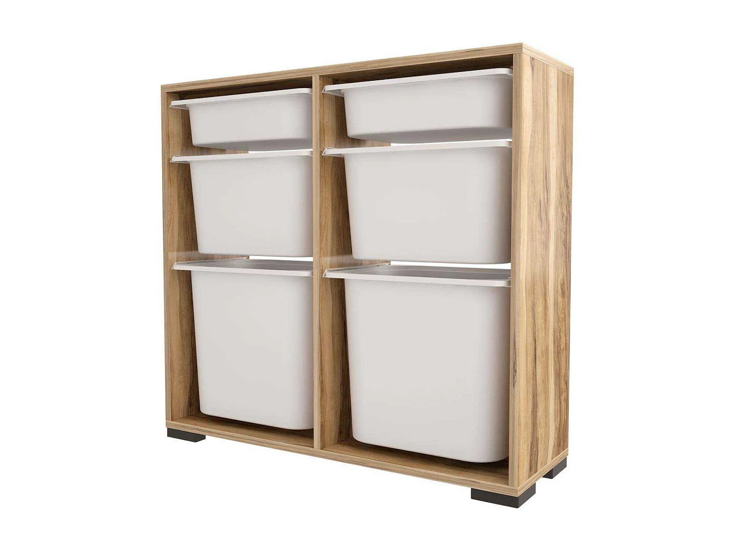 Meuble de rangement 6 tiroirs Carla