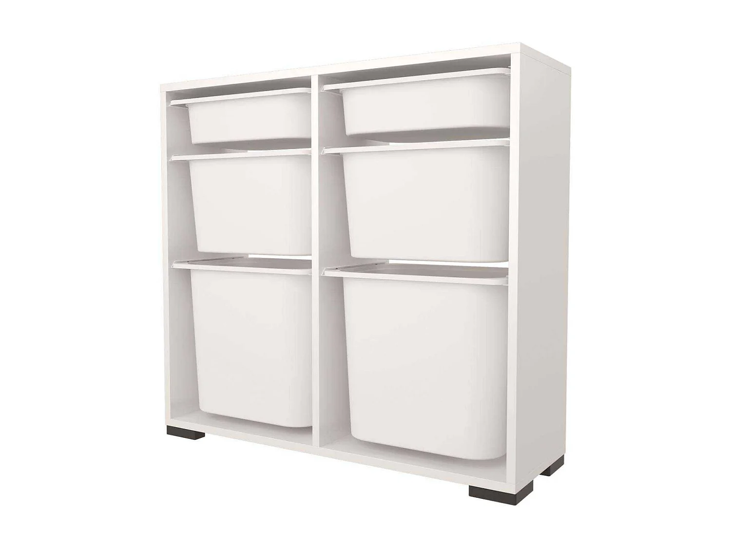 Meuble de rangement 6 tiroirs Carla