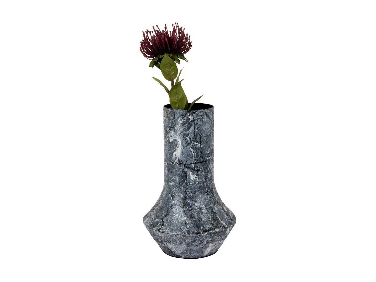 Vase en métal Mosaic Marble