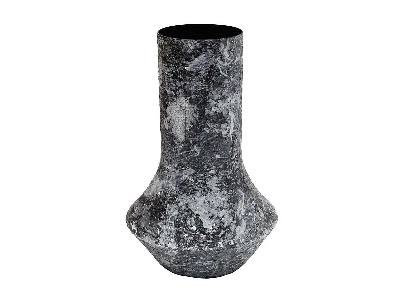 Vase en métal Mosaic Marble