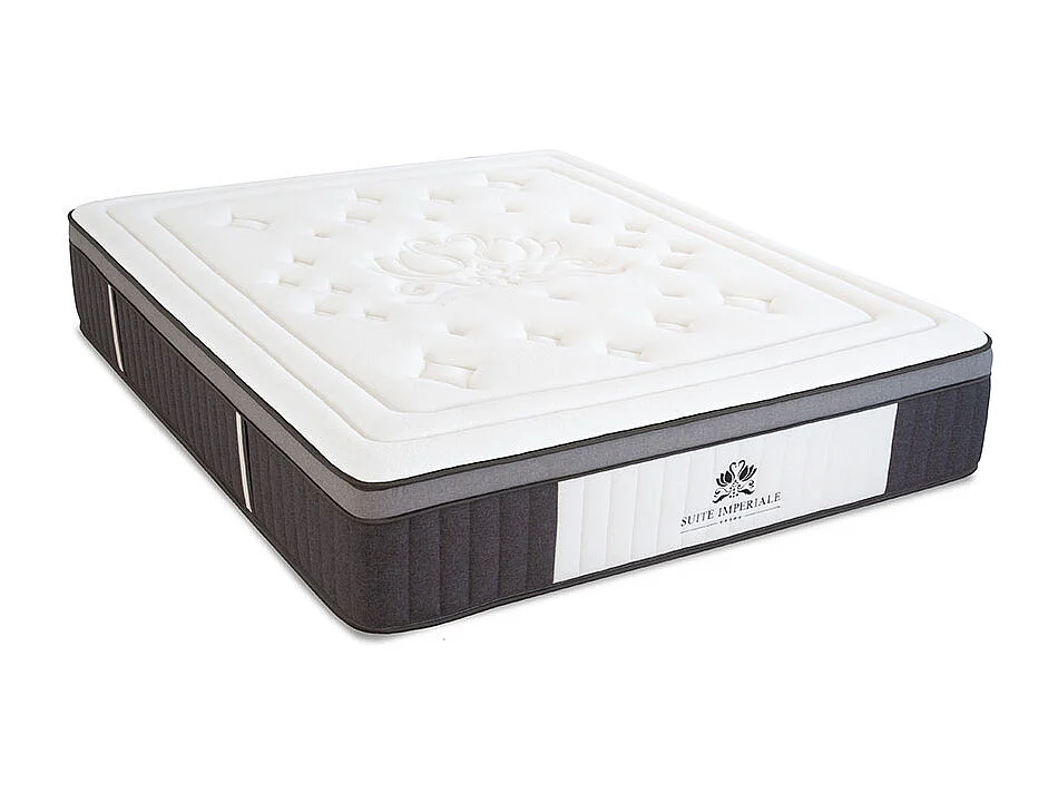 SUITE ETOILEE | Pack Prêt à dormir SUITE IMPERIALE 90x190 cm | Matelas Mémoire de forme + Sommier + Accessoires