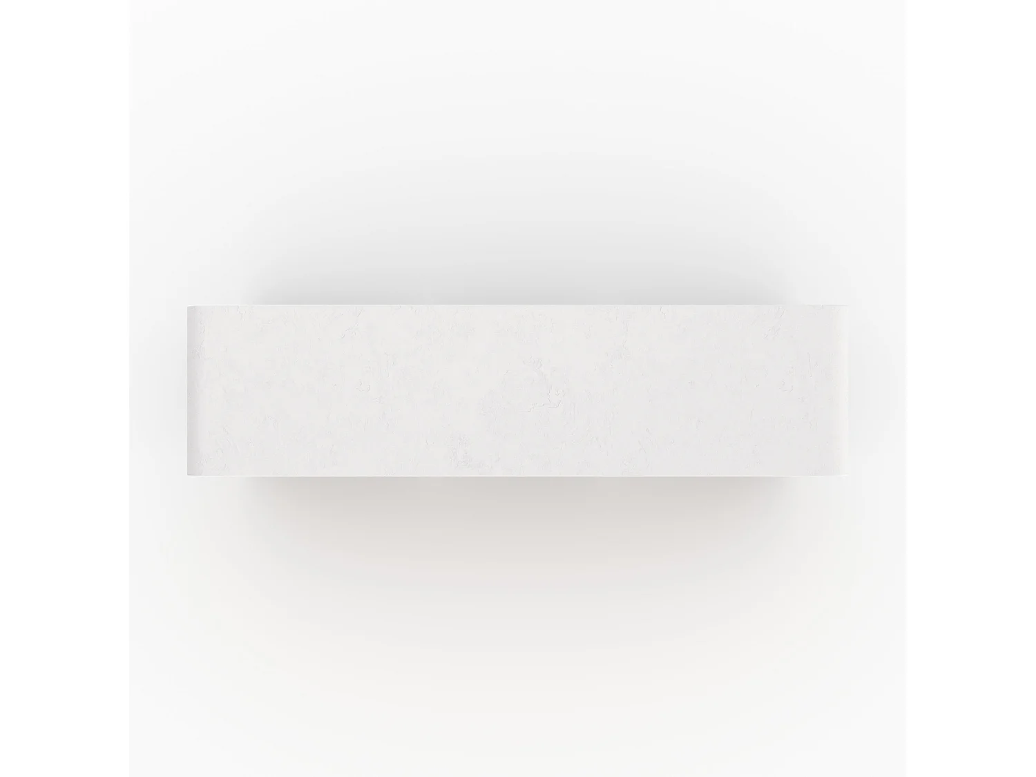 Credenza in cemento bianco sporco e legno - Fira