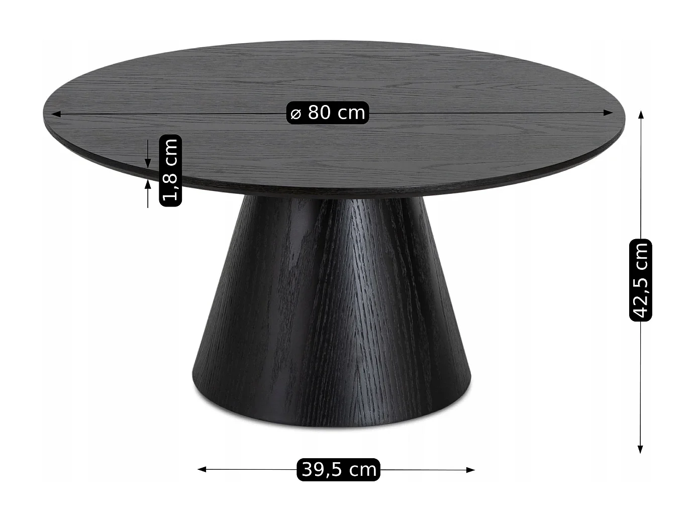 Salontafel Cassander Max Zwart