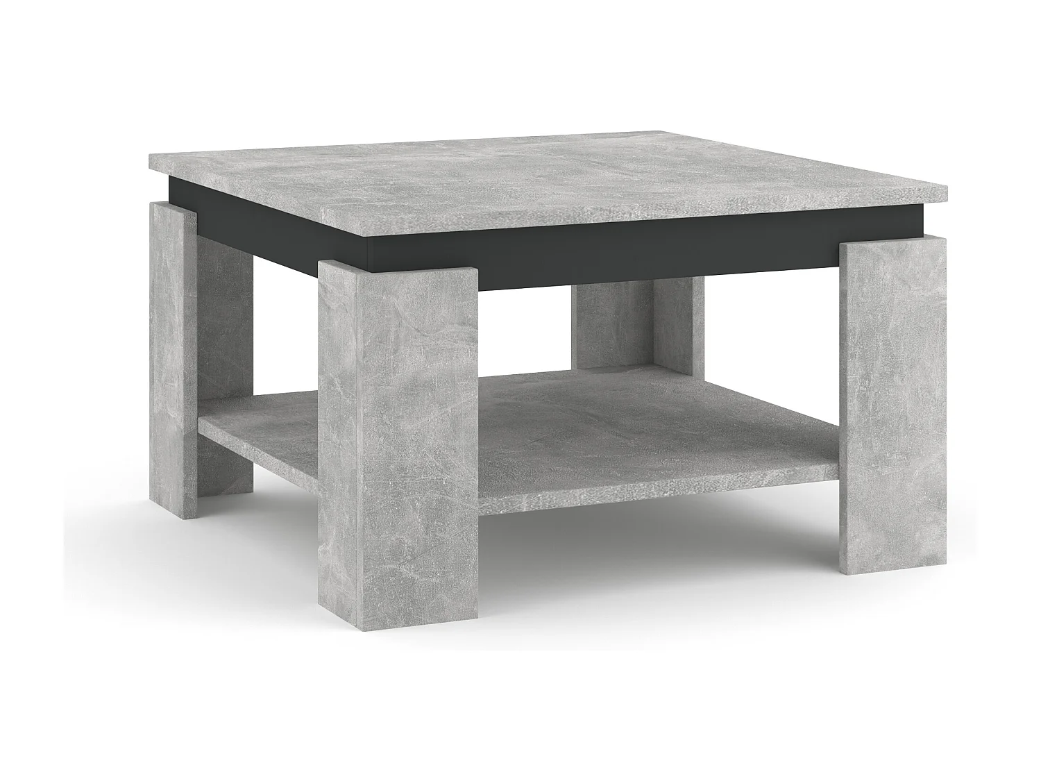 Table basse Tinto atelier clair / anthracite