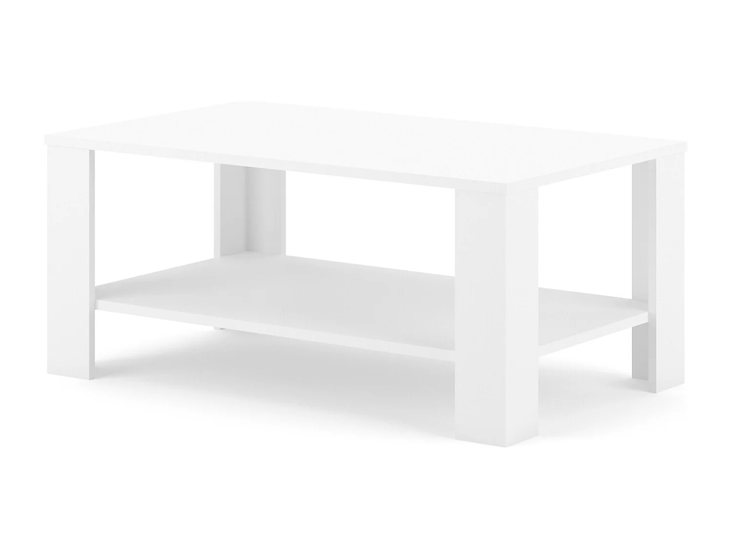 Table basse Tagus blanc/ blanc
