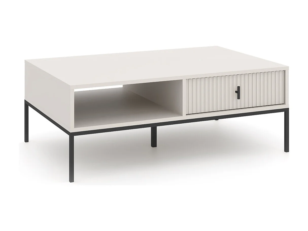 Salontafel Maggiore kasjmier / zwart / zwart